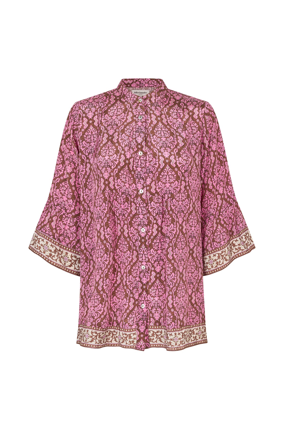 Lollys Laundry PolkaLL Hemdbluse 3/4 Shirt Pink
