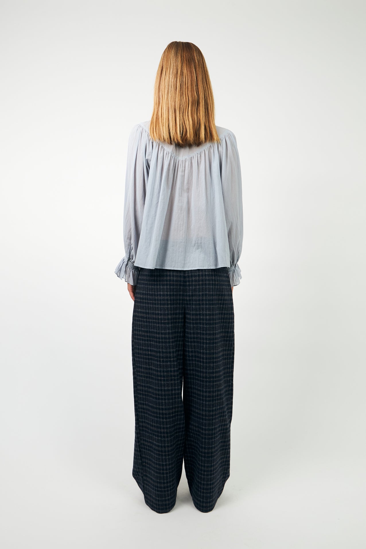 Lollys Laundry PresleyLL Bluse Shirt 29 Dusty Blue