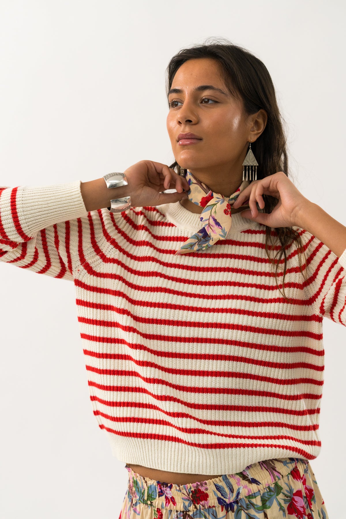 Lollys Laundry PrimroseLL Tuch Scarf Blumenmuster