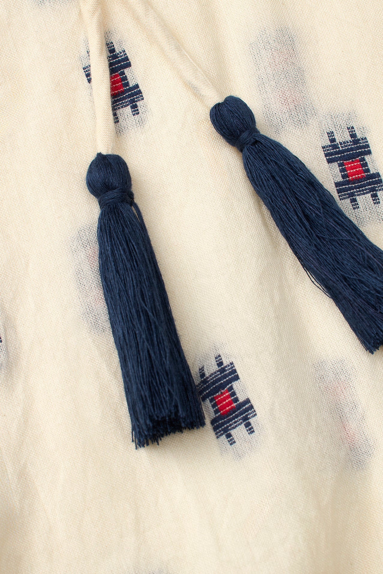 PunjabLL Midi Dress LS - Creme