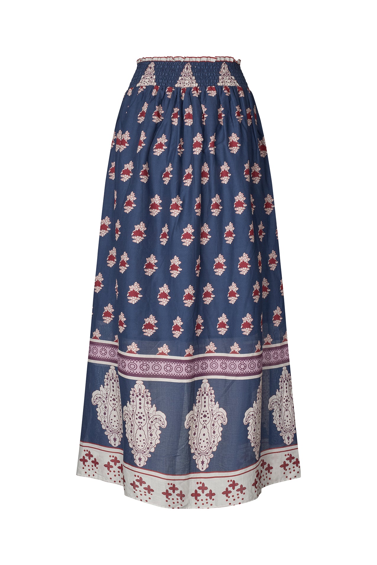 Lollys Laundry RioLL Maxi Rock Skirt Dunkelblau