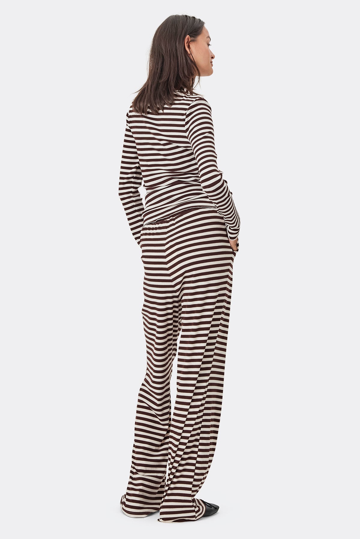 Lollys Laundry RitaLL Pants Pants Schokoladenbraun