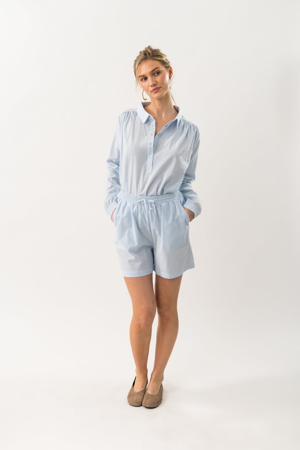 Lollys Laundry RitaLL Shorts Shorts Hellblau