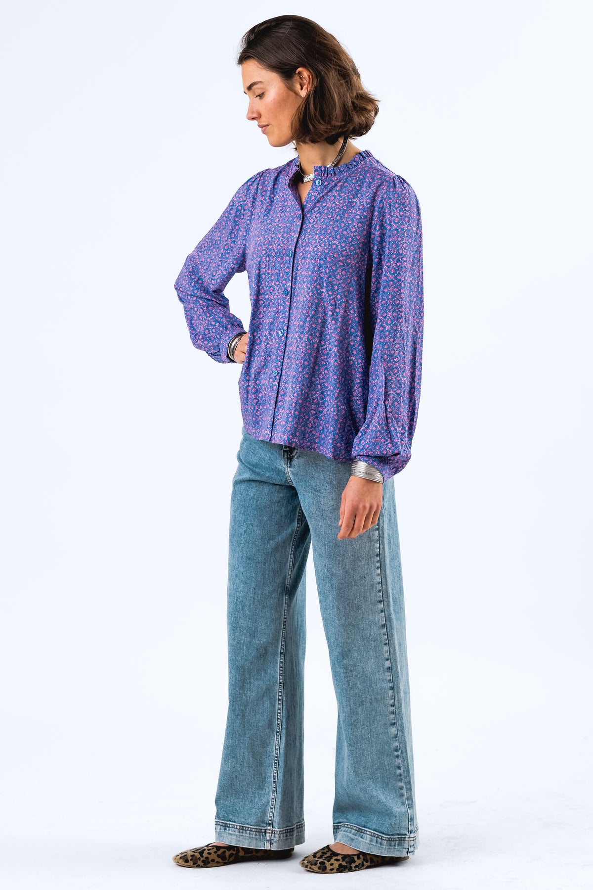 Lollys Laundry RiverLL Hemdbluse Shirt Pink