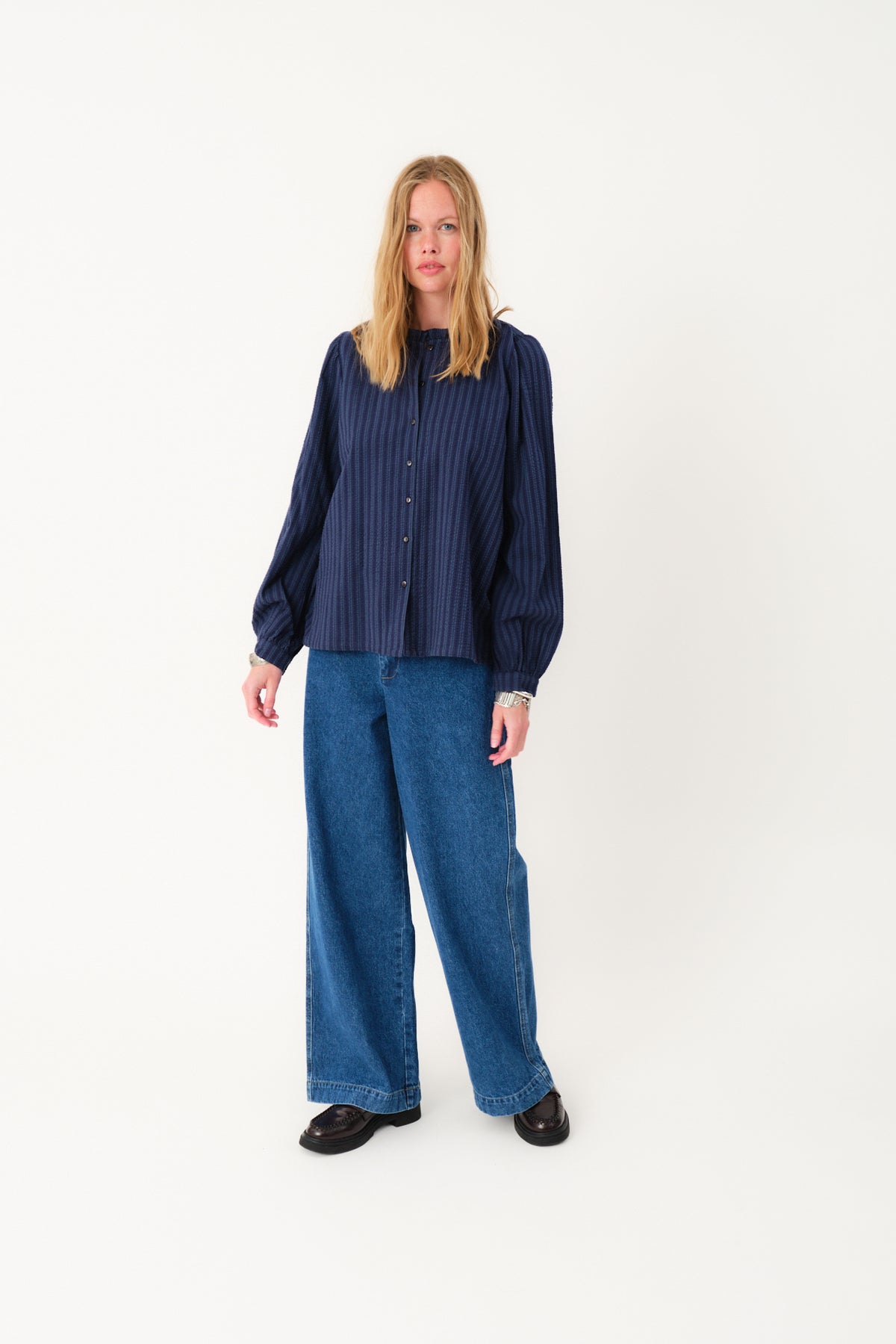 Lollys Laundry RiverLL Hemdbluse Shirt Streifen