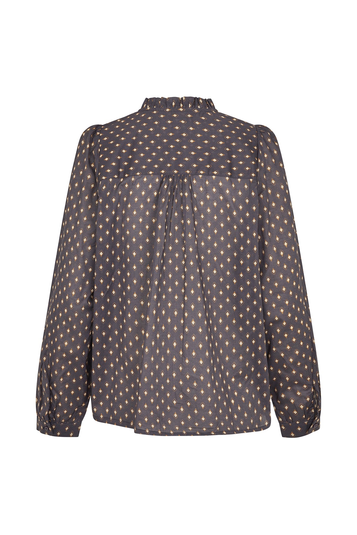 Lollys Laundry RiverLL Hemdbluse Shirt Dunkelblau
