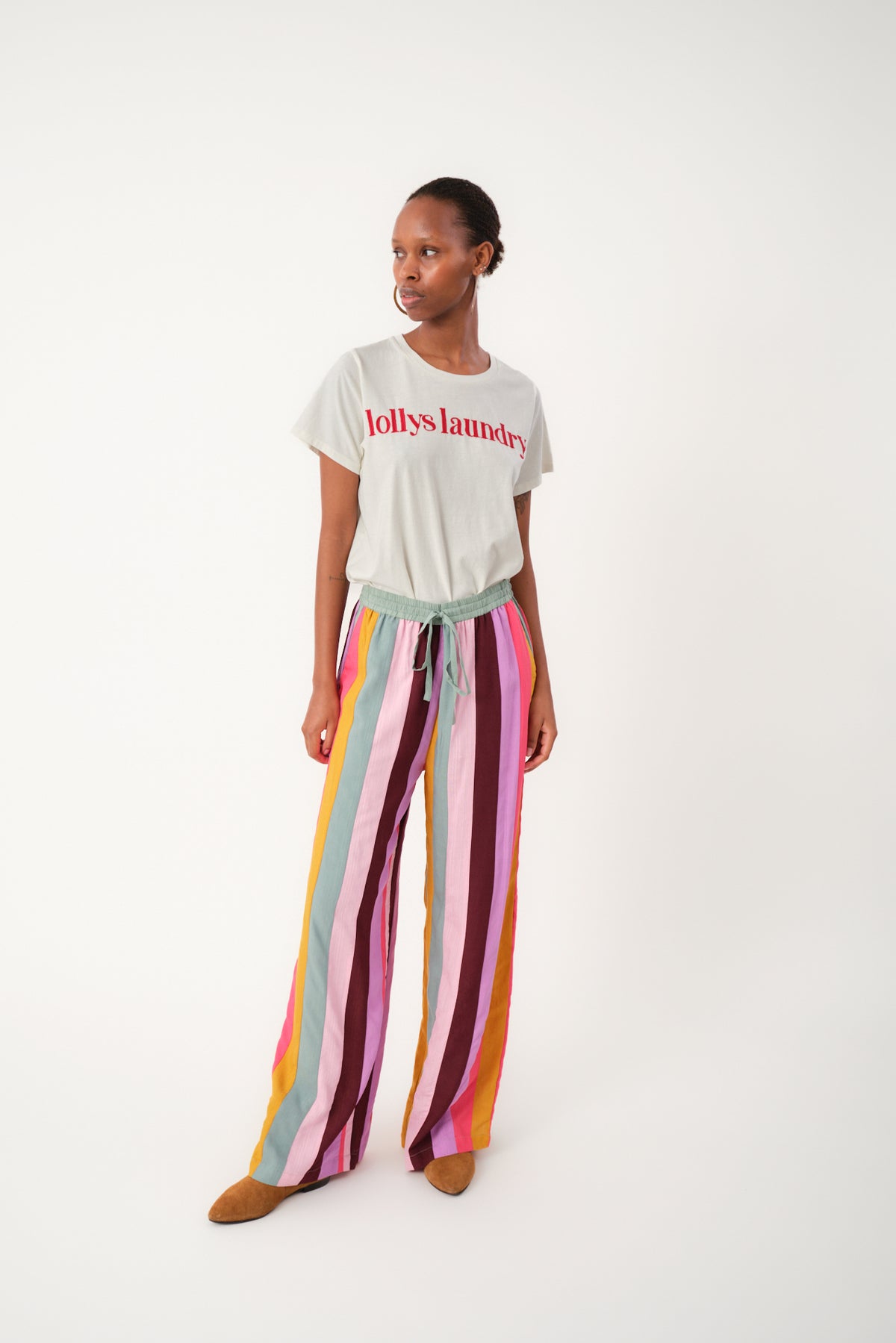 Lollys Laundry RomaLL Lollys T-shirt T-shirt Weiß
