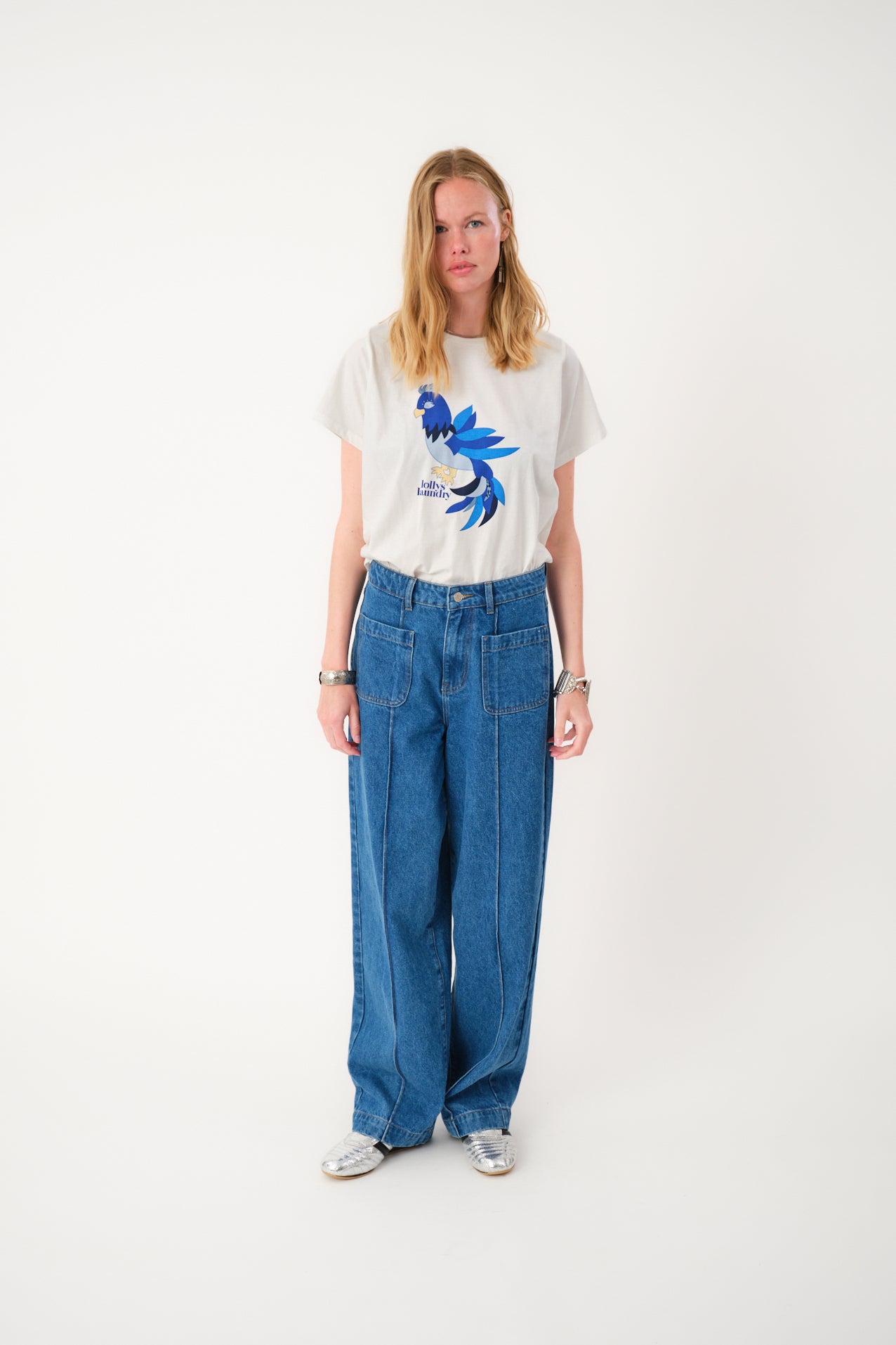 Lollys Laundry RomaLL T-shirt T-shirt 01 White