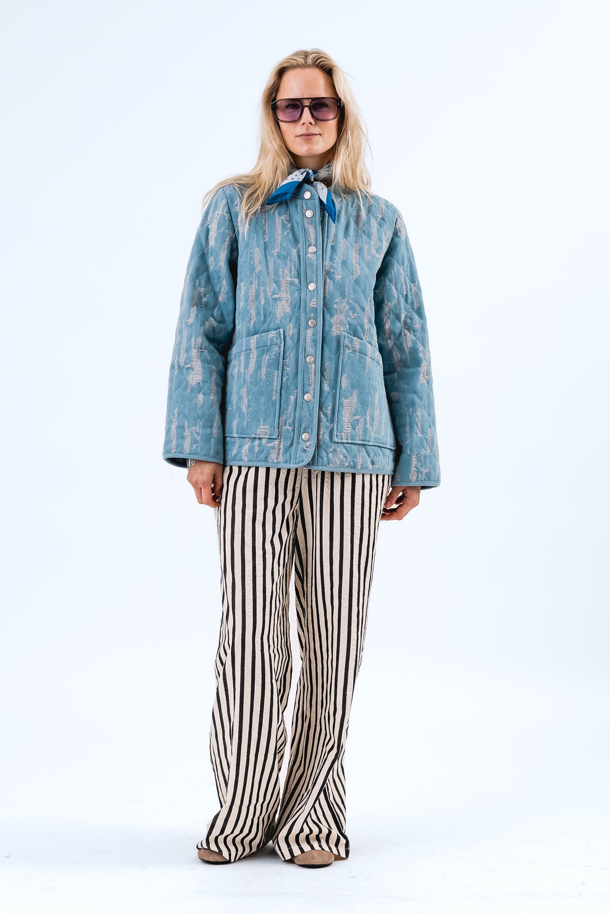 Lollys Laundry RomeLL Jacke Jacket Blaues Denim