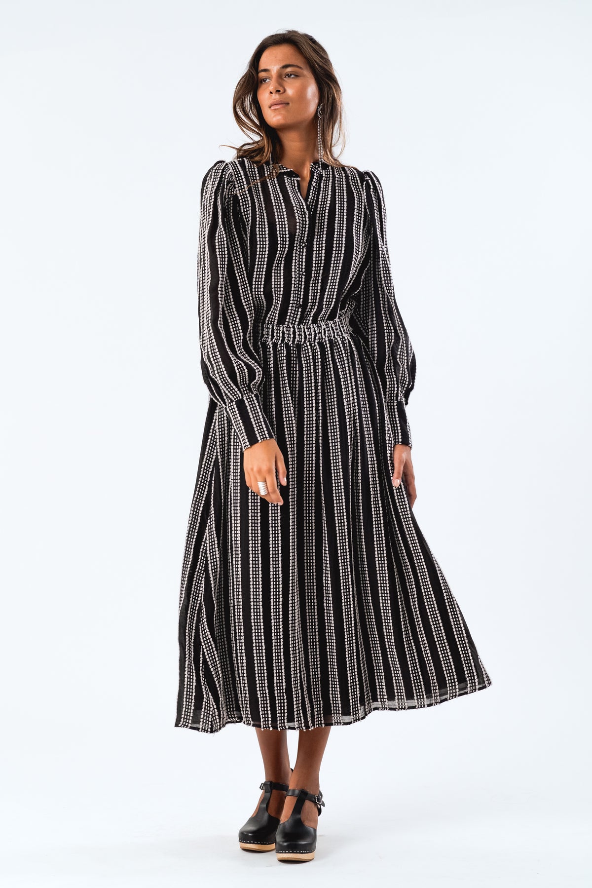 Lollys Laundry RoraLL Shirt LS Shirt Schwarz
