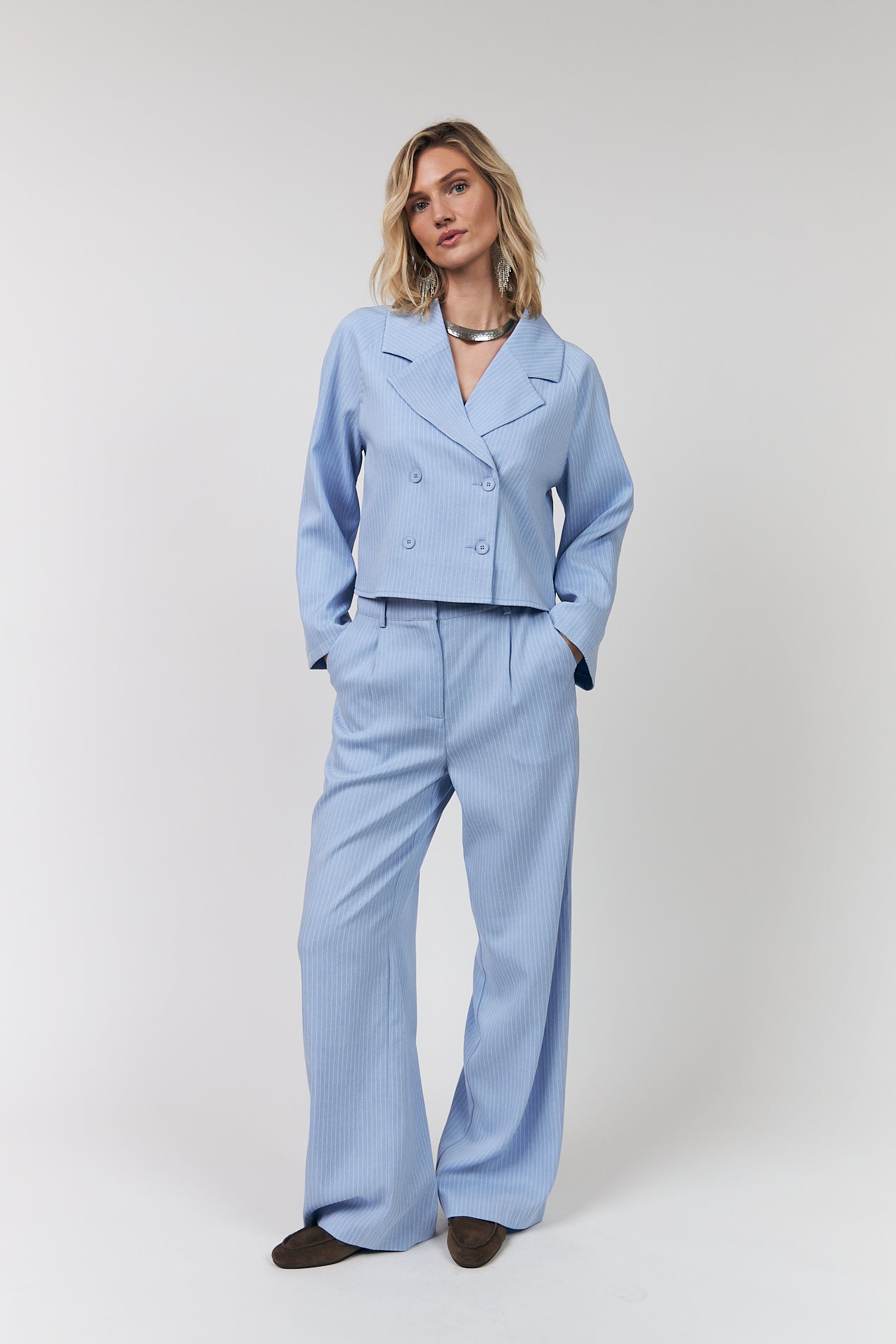 Lollys Laundry RosieLL Hose Pants Hellblau