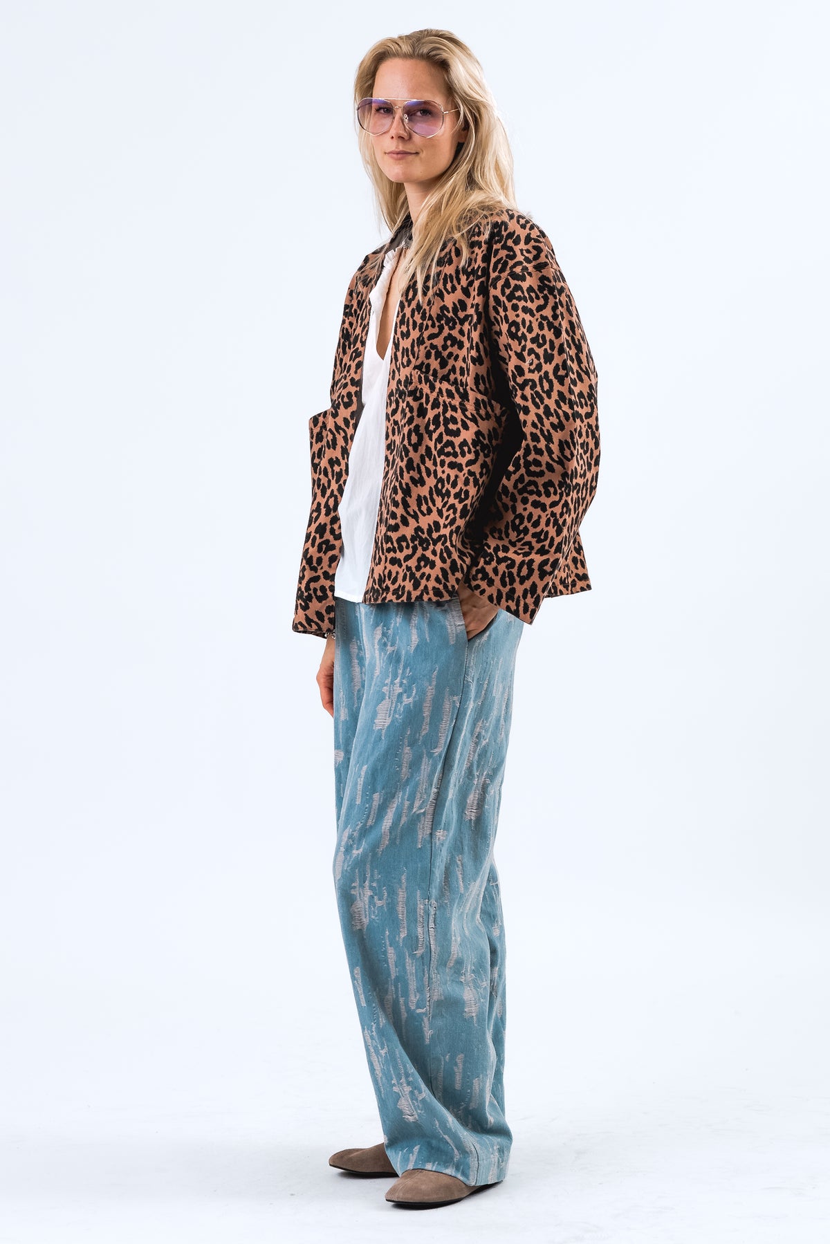 Lollys Laundry RumiLL Jacke Jacket Leopardenmuster