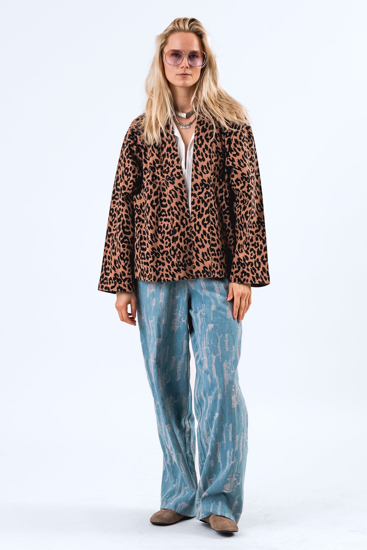 Lollys Laundry RumiLL Jacke Jacket Leopardenmuster