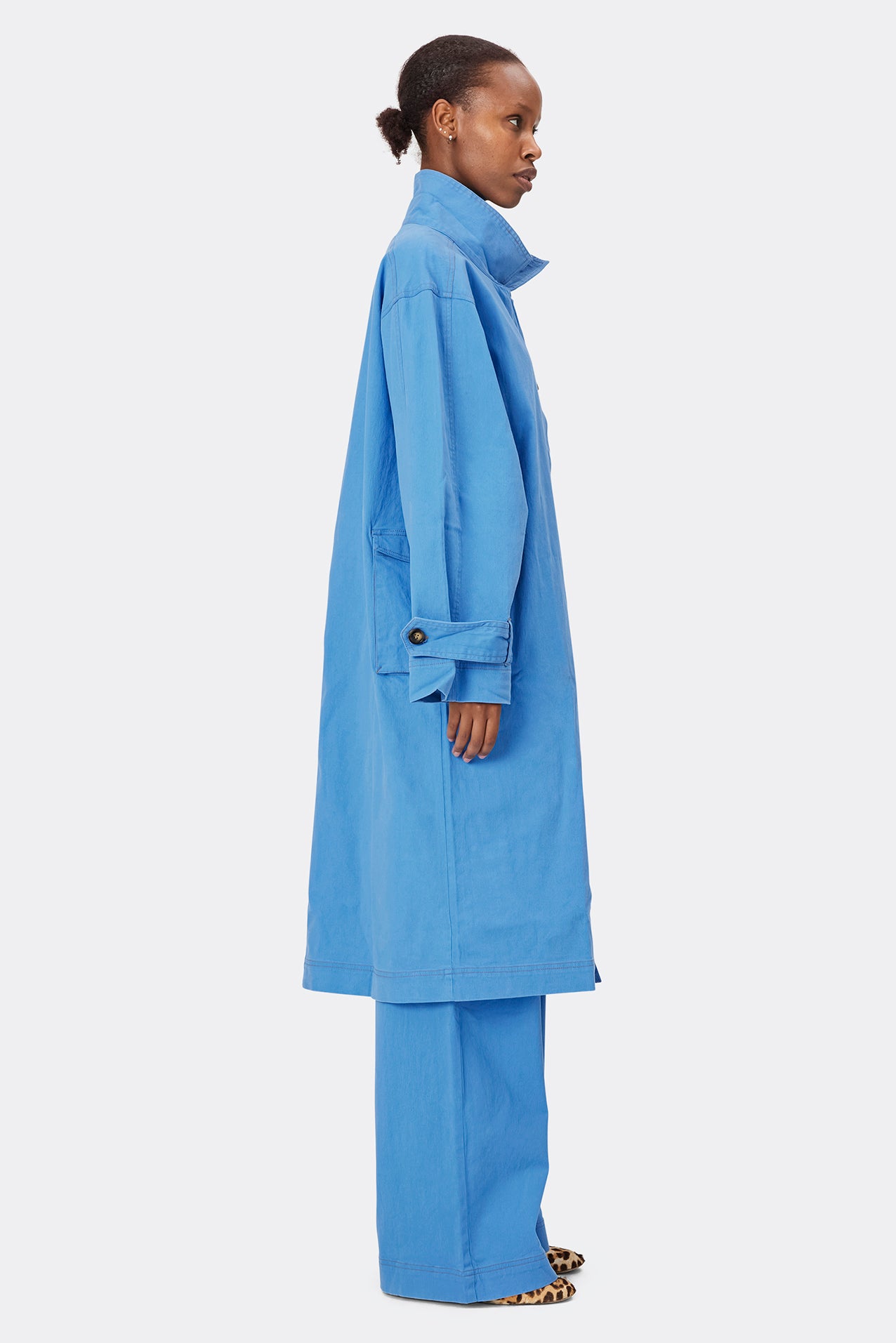 Russi Coat - Light Blue
