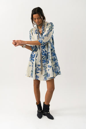 Lollys Laundry SabineLL kurzes Kleid Dress 20 Blue