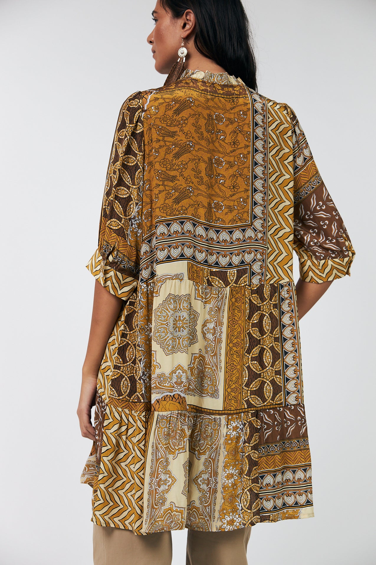 Lollys Laundry SabineLL kurzes Kleid Dress 64 Graphic Print