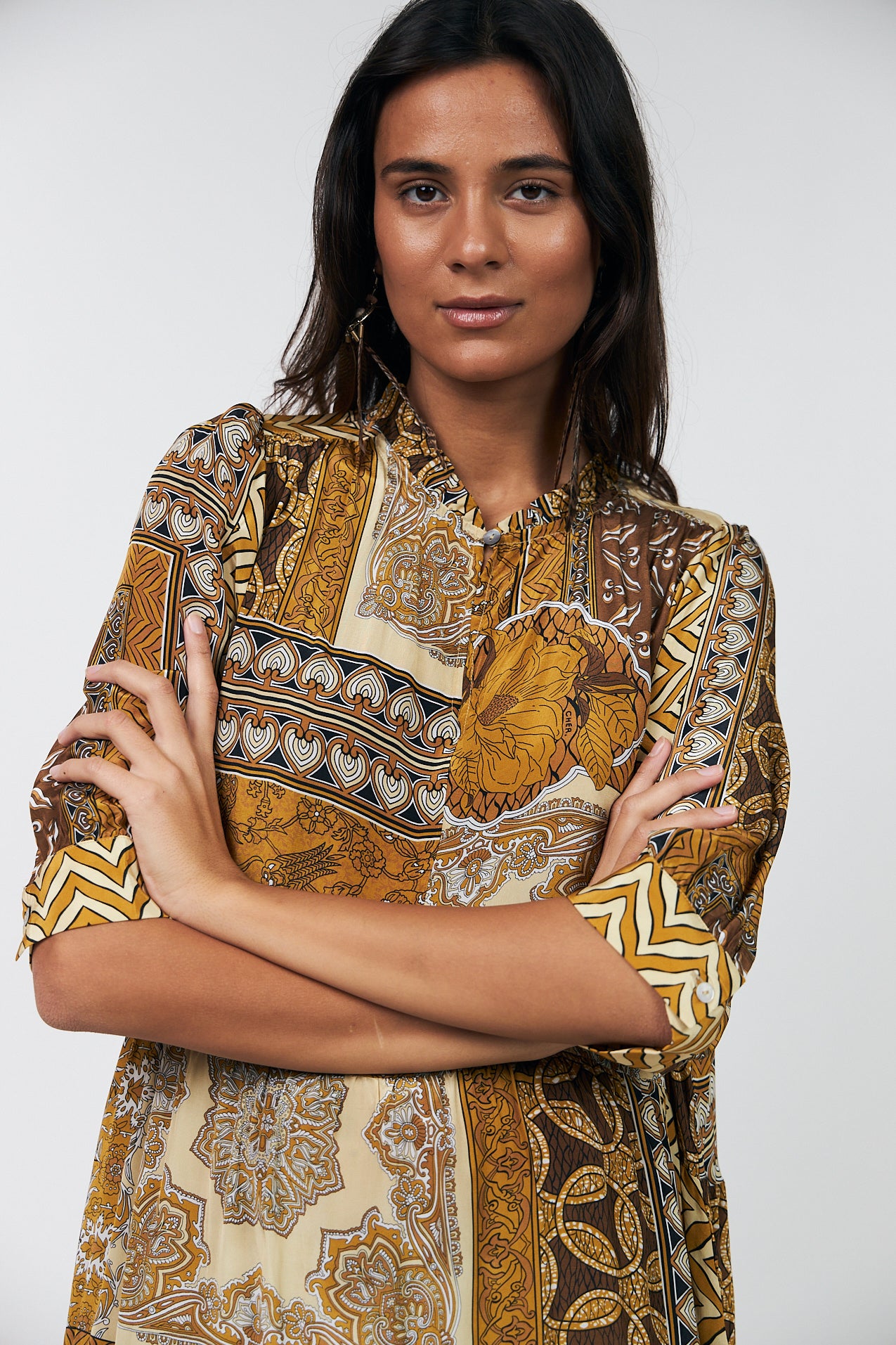 Lollys Laundry SabineLL kurzes Kleid Dress 64 Graphic Print