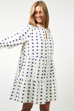 Lollys Laundry SabineLL kurzes Kleid Dress 02 02 Creme