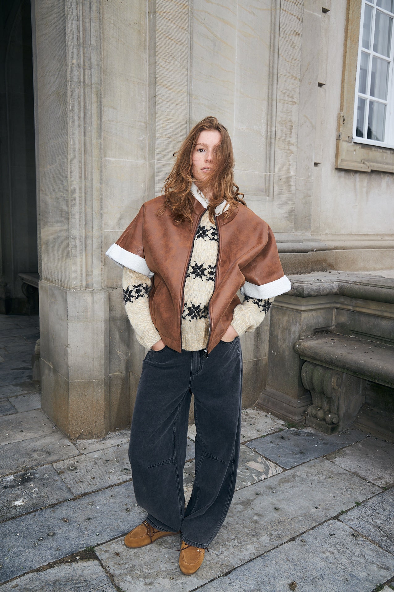 Lollys Laundry SamaLL Mantel Outerwear Braun