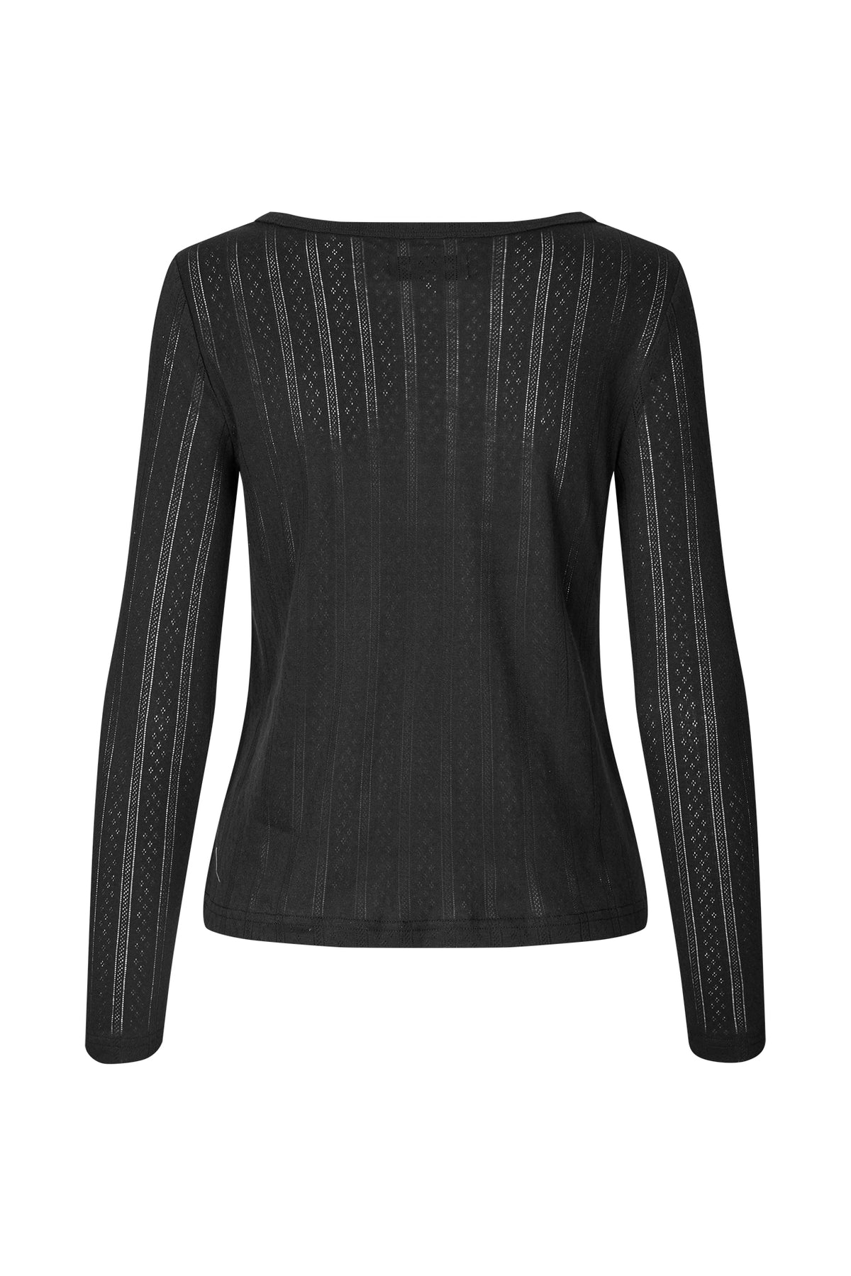 Lollys Laundry SamaraLL langarm T-Shirt Blouse Schwarz