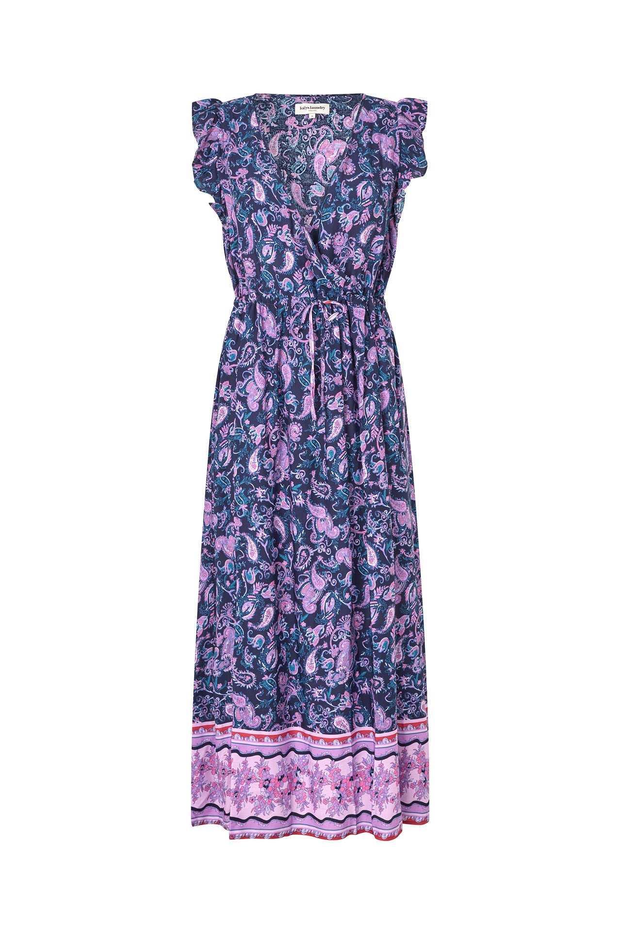 SamoLL Midi Dress SL - Flower Print