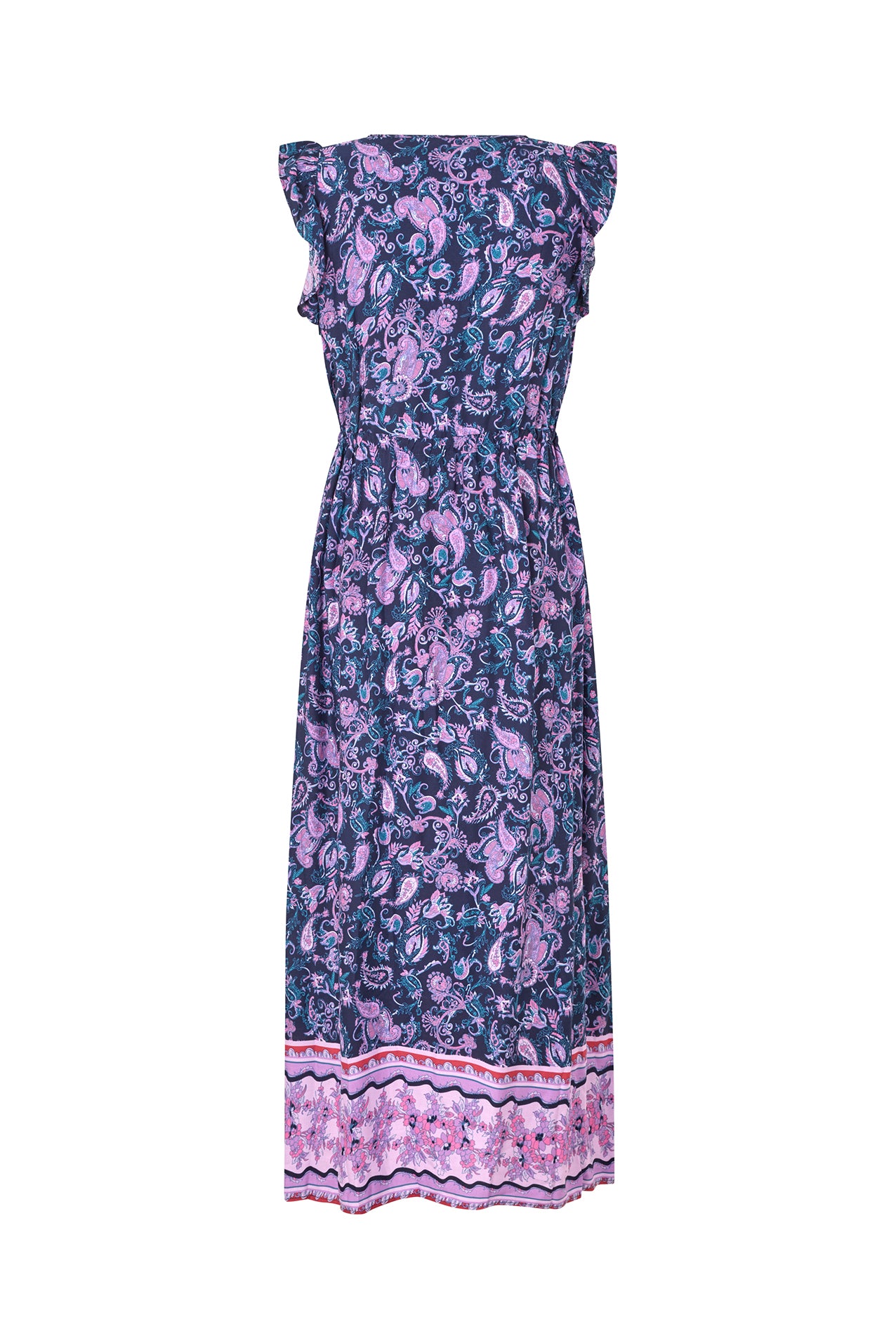 SamoLL Midi Dress SL - Flower Print