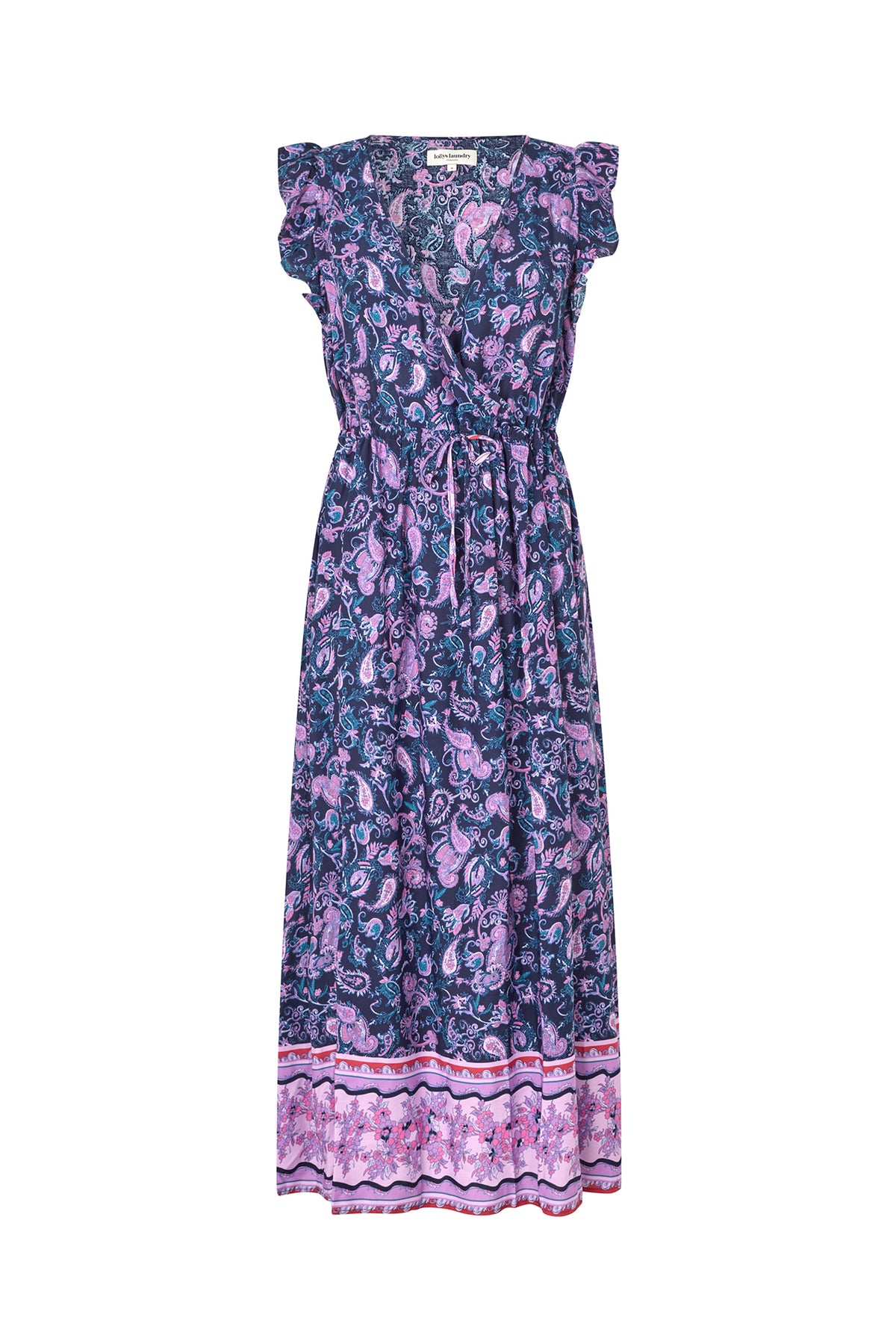Lollys Laundry SamoLL Midi Dress SL Dress Blumenmuster