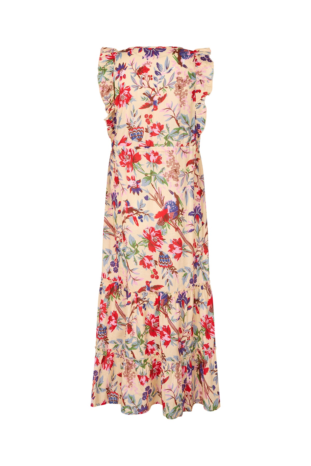 Lollys Laundry SamoLL Midi Kleid Dress Blumenmuster