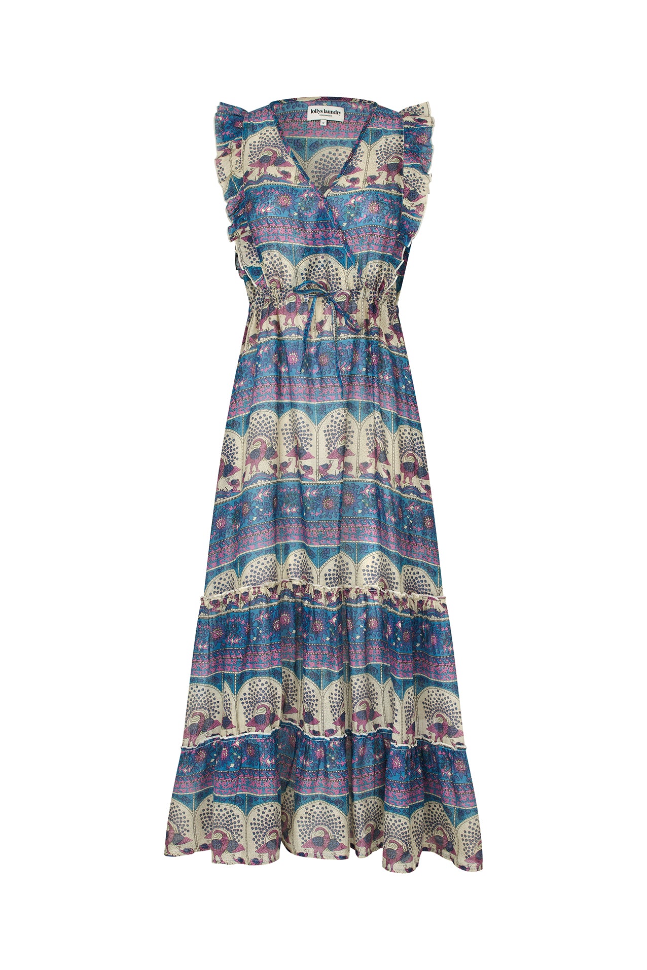 SamoLL Midi Kleid - 20 Blue