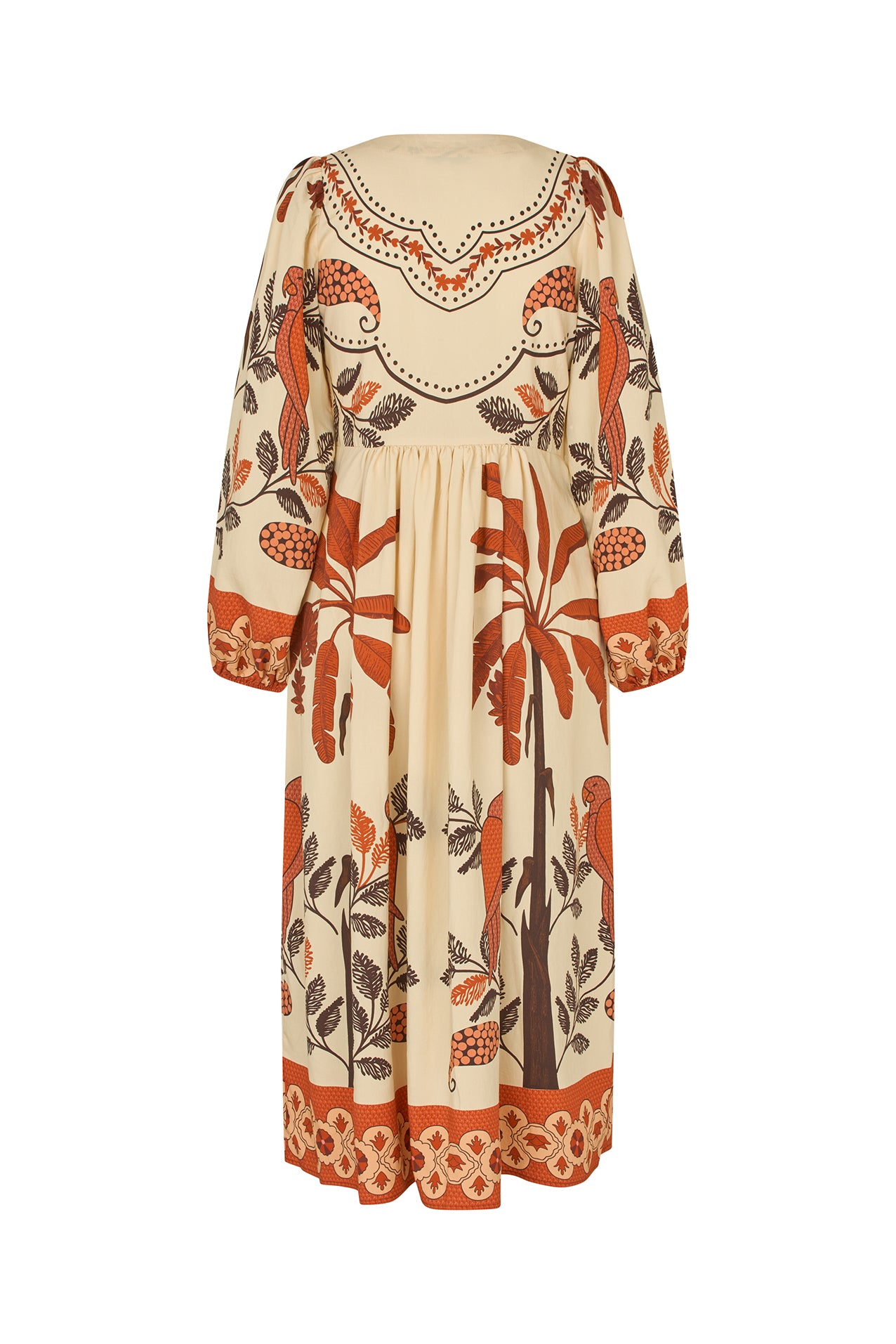 SaraiLL Maxi Kleid - Creme