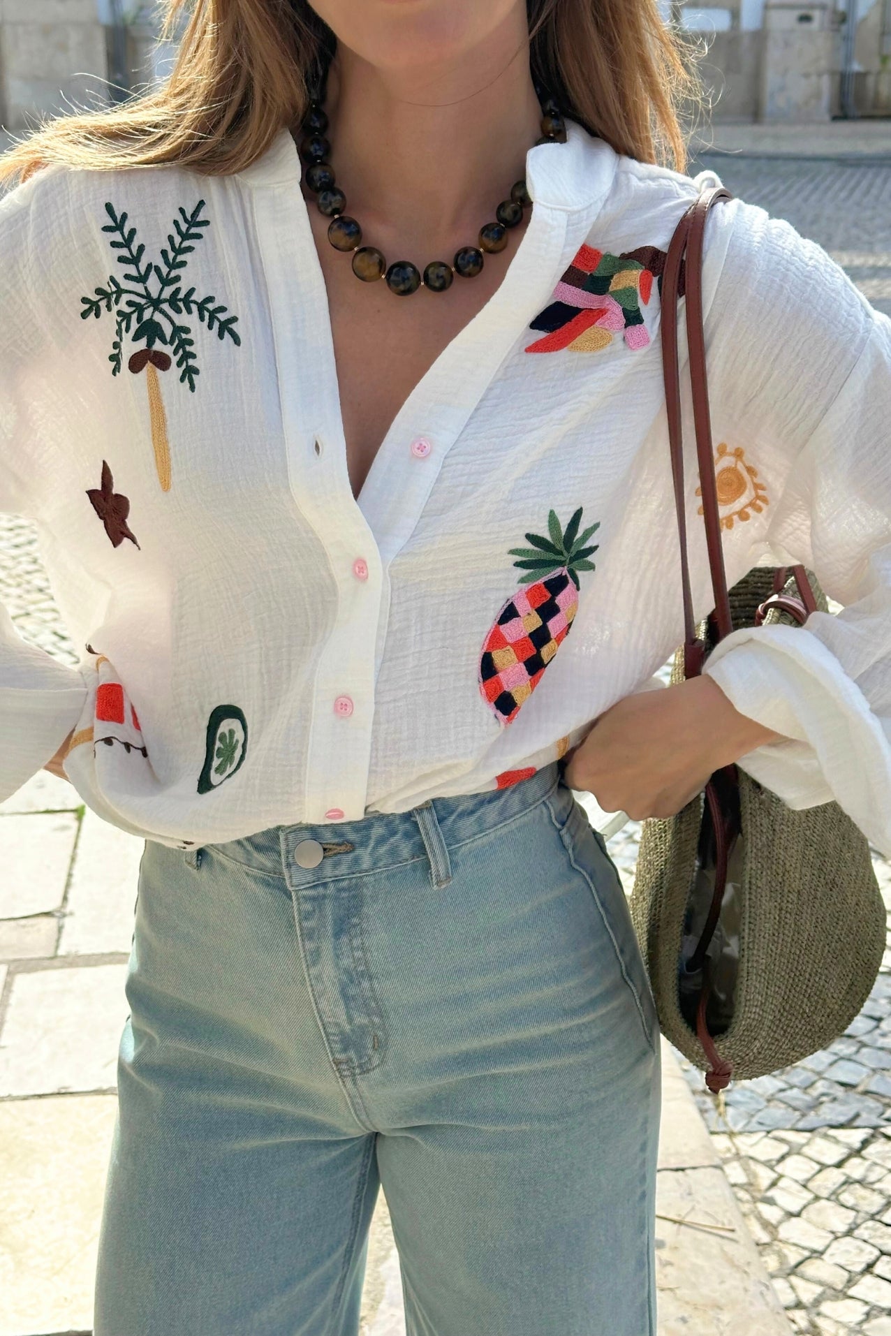 ScottieLL Bluse - Creme