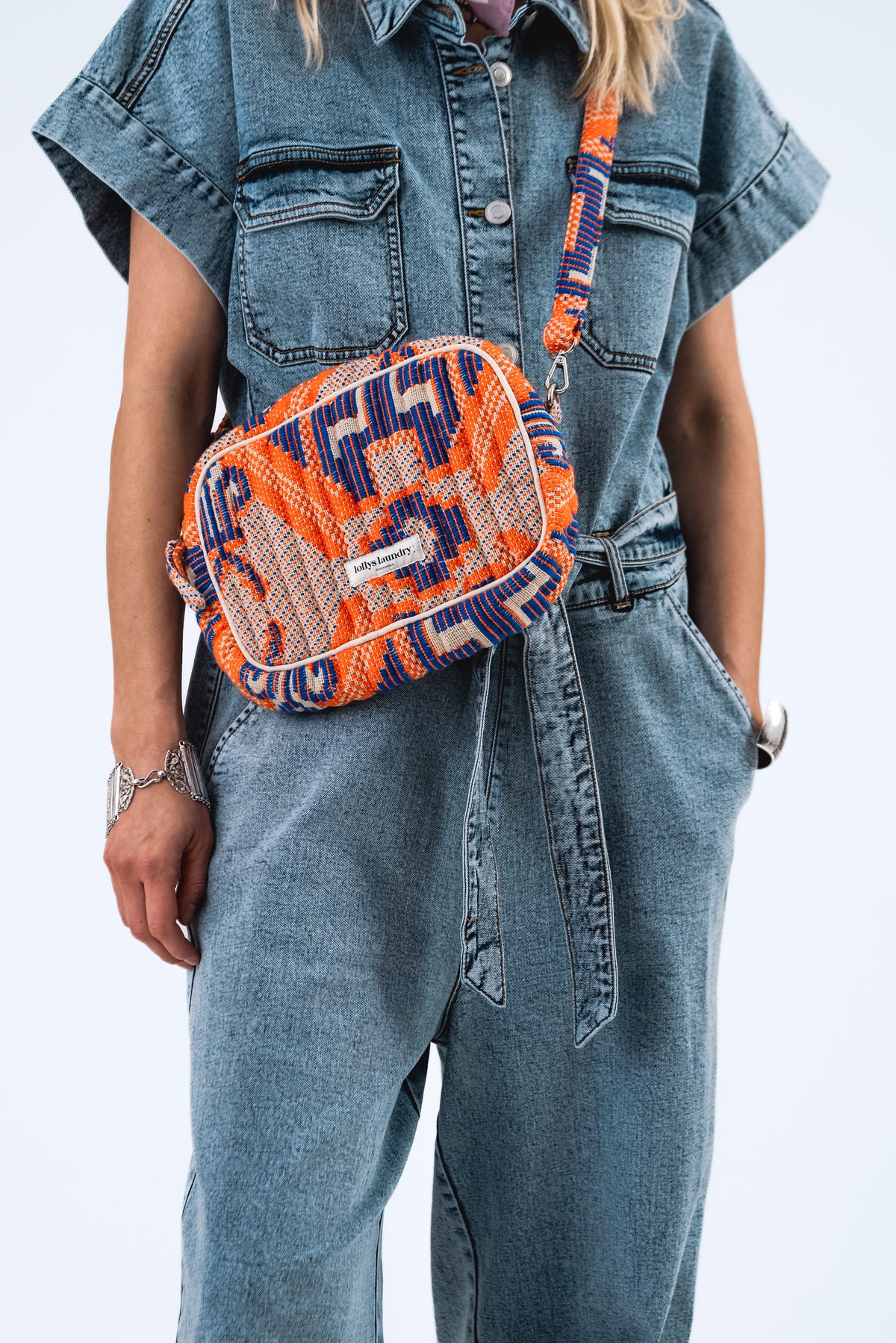 Lollys Laundry SeaLL Crossbody Tasche Bag Orange