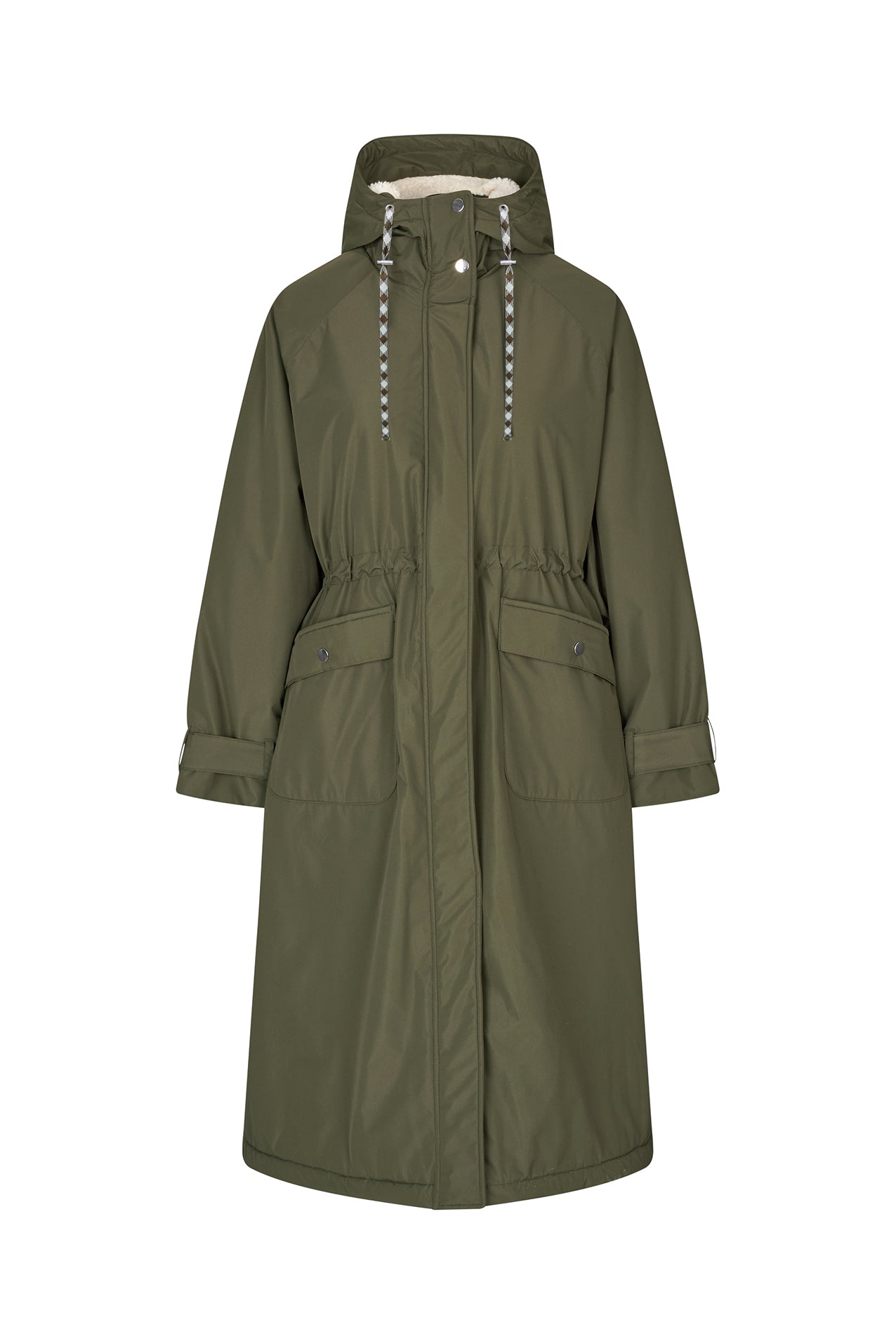 SheaLL Coat Long - Dark Green