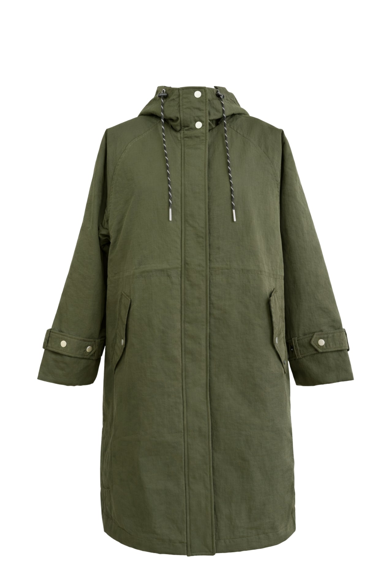 Lollys Laundry SheaLL Mantel Outerwear Dunkelgrün