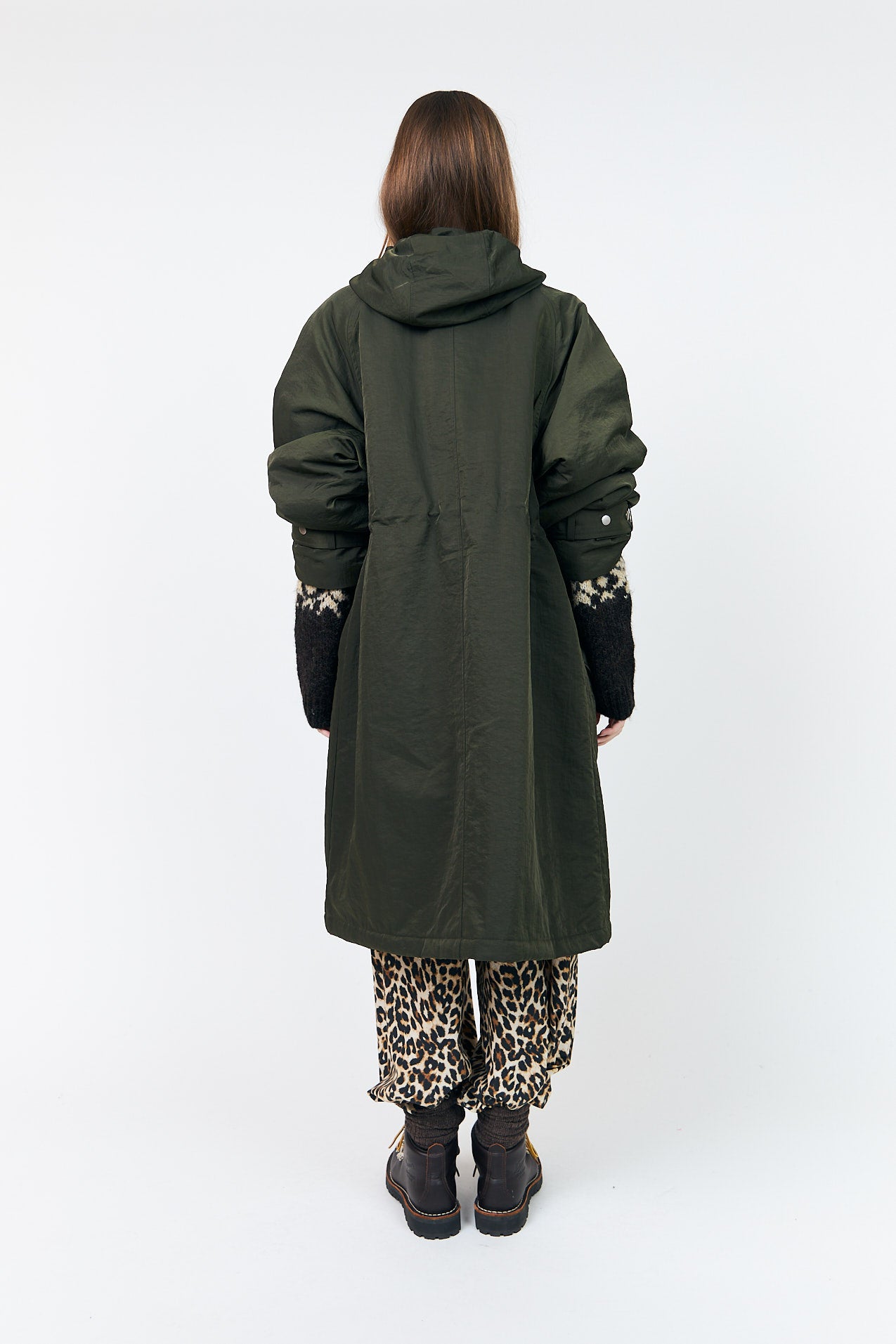 Lollys Laundry SheaLL Mantel Outerwear Dunkelgrün
