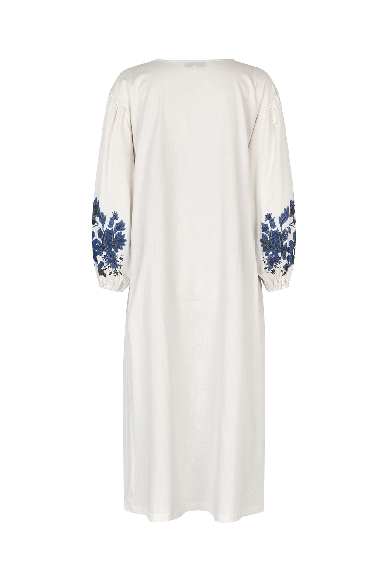 SiloLL Maxi Kleid 3/4 - Creme