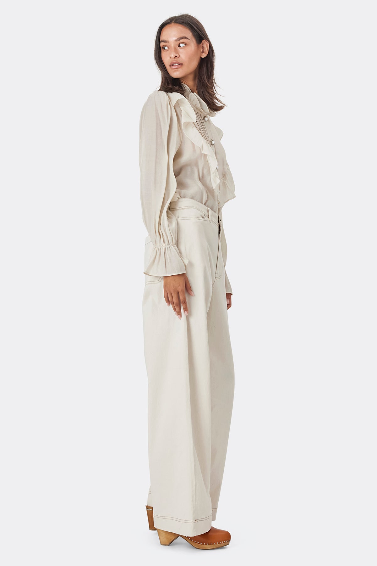 Lollys Laundry SpringsLL Shirt LS Shirt Creme