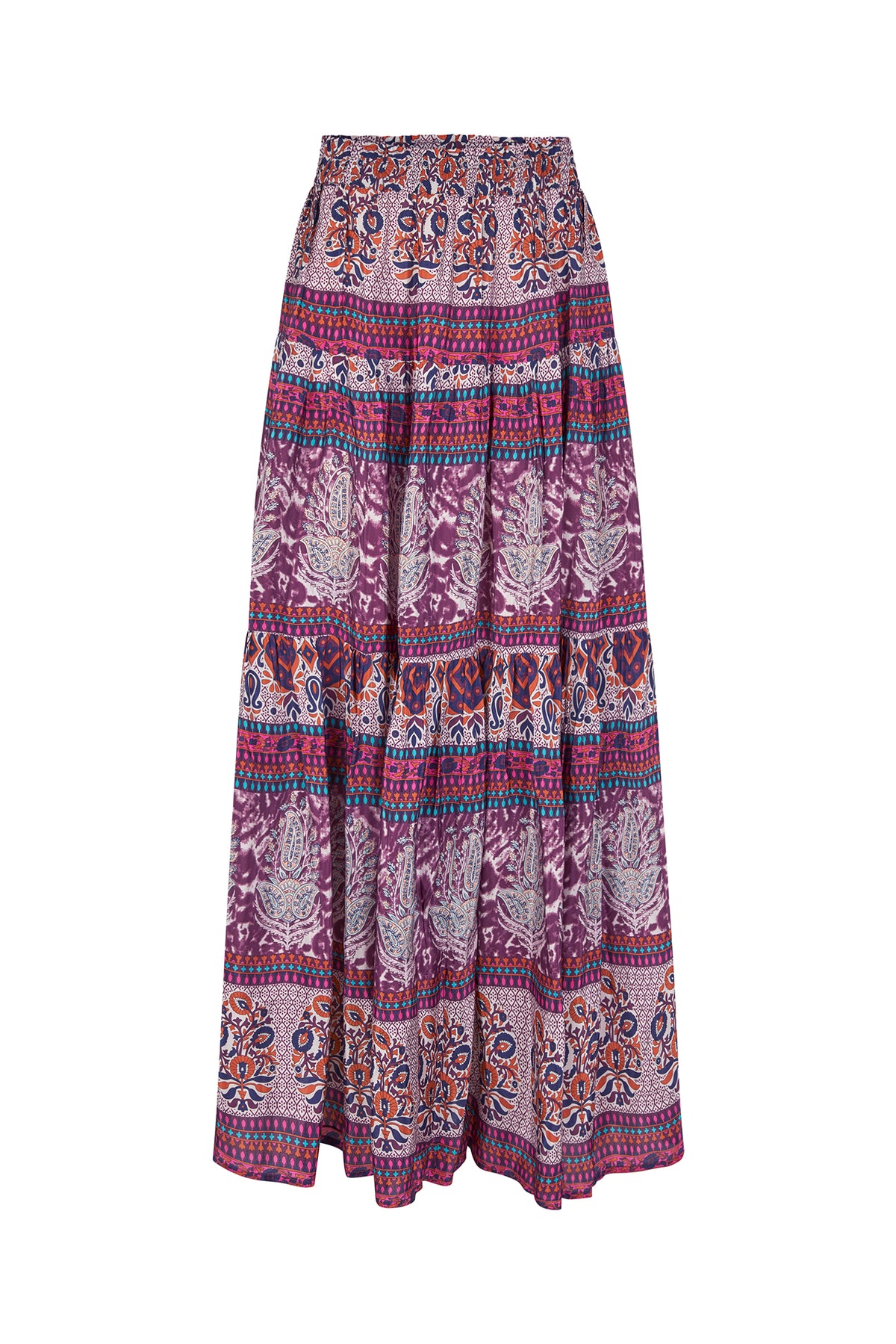 Lollys Laundry SunsetLL Maxi Rock Skirt Blumenmuster