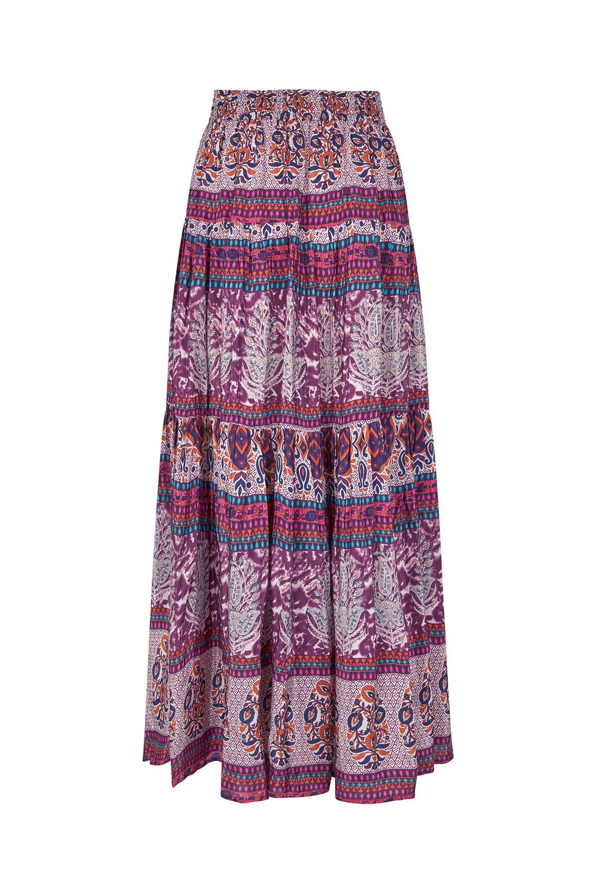 Lollys Laundry SunsetLL Maxi Rock Skirt Blumenmuster