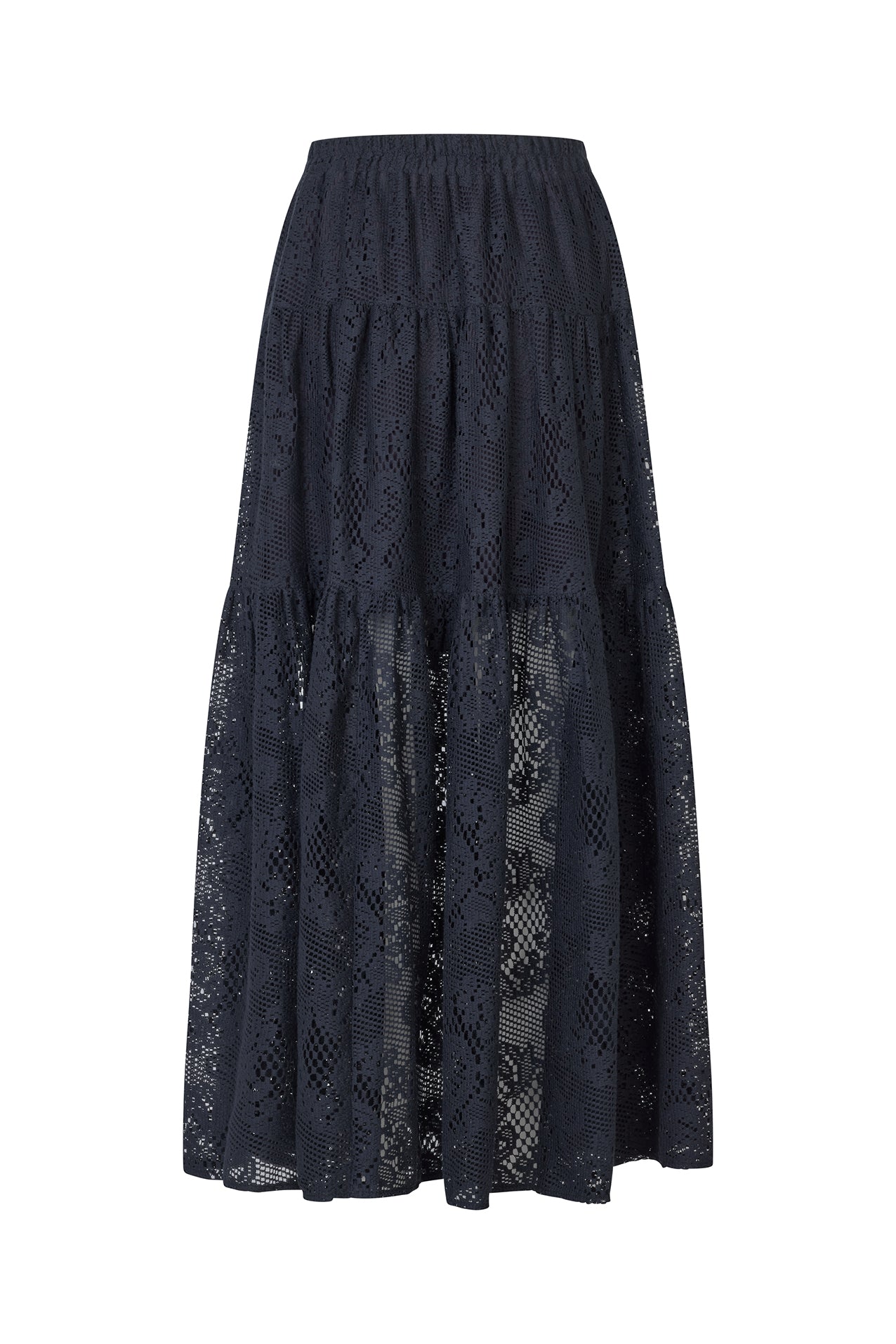 Lollys Laundry SunsetLL Maxi Rock Skirt 27 Dark Navy