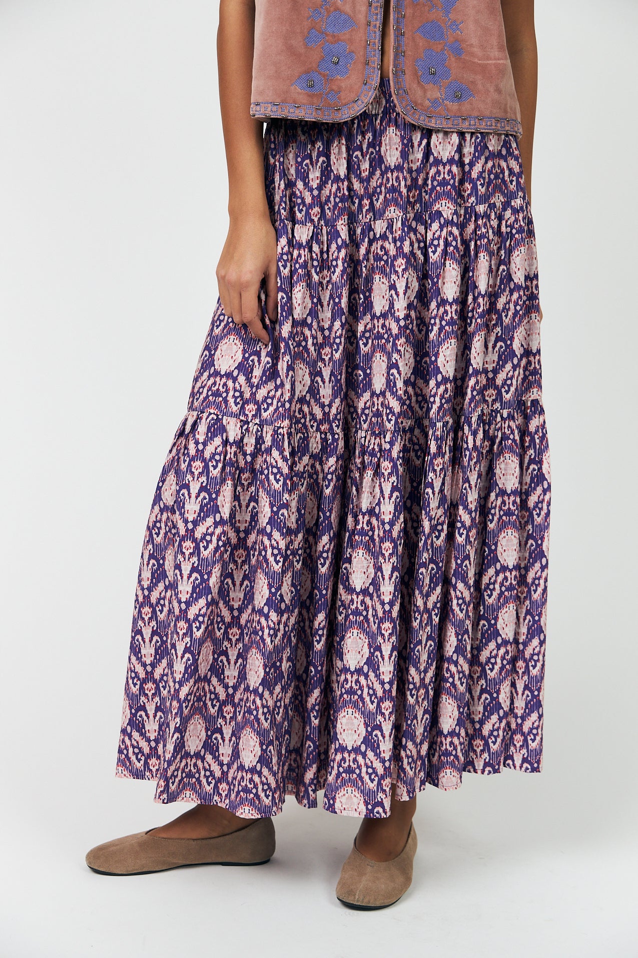 SunsetLL Maxi Rock - Graphic Print
