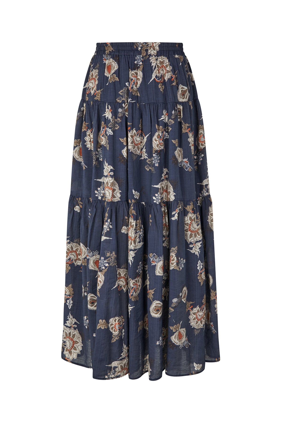 Lollys Laundry SunsetLL Maxi Skirt Skirt Dunkelblau