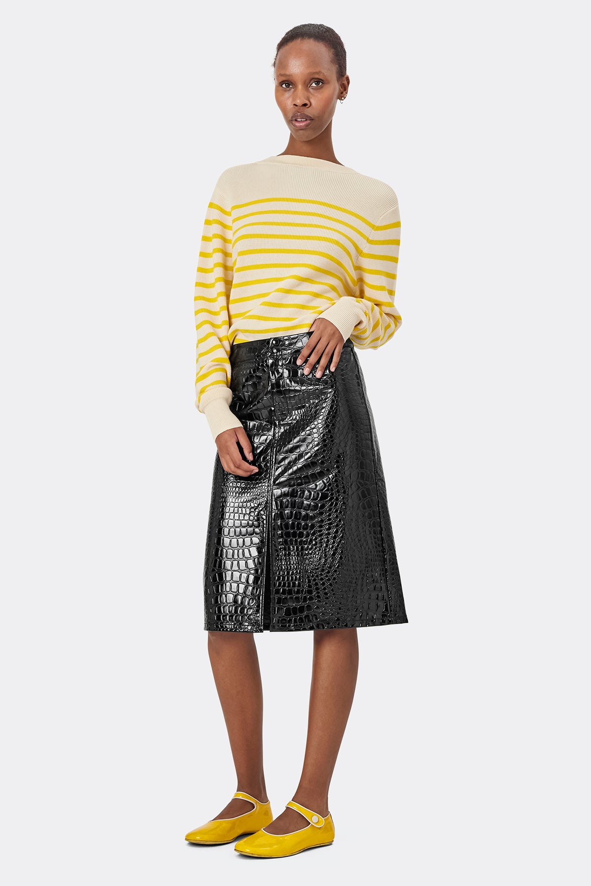 Lollys Laundry SwanLL Jumper LS Jumper Gelb