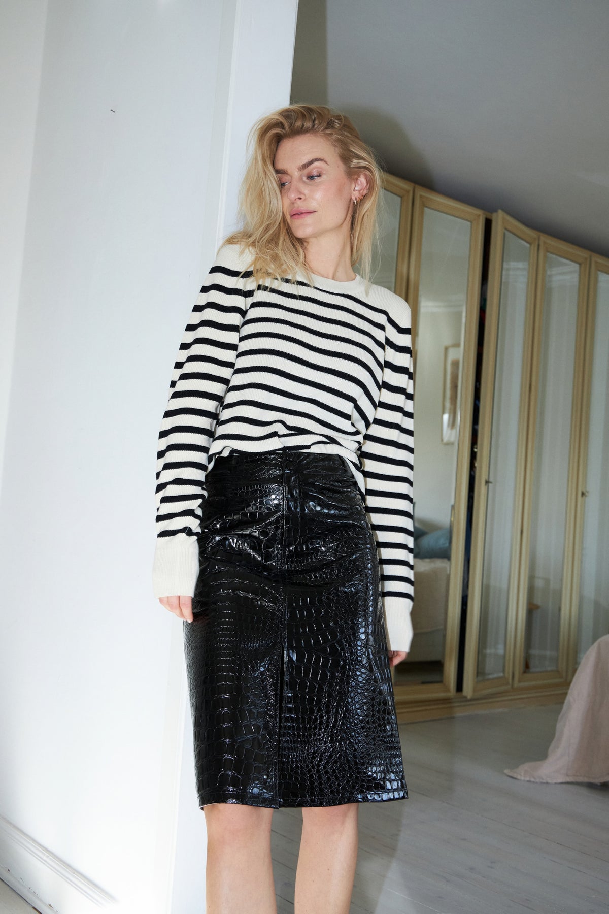 Lollys Laundry SwanLL Jumper LS Jumper Schwarz
