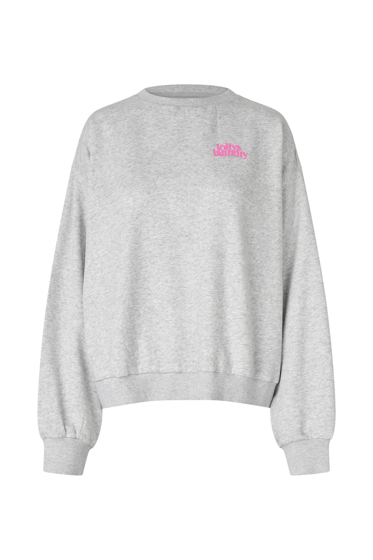 Lollys Laundry SydneyLL Cockatoo Sweatshirt Sweatshirt Hellgrau Melange