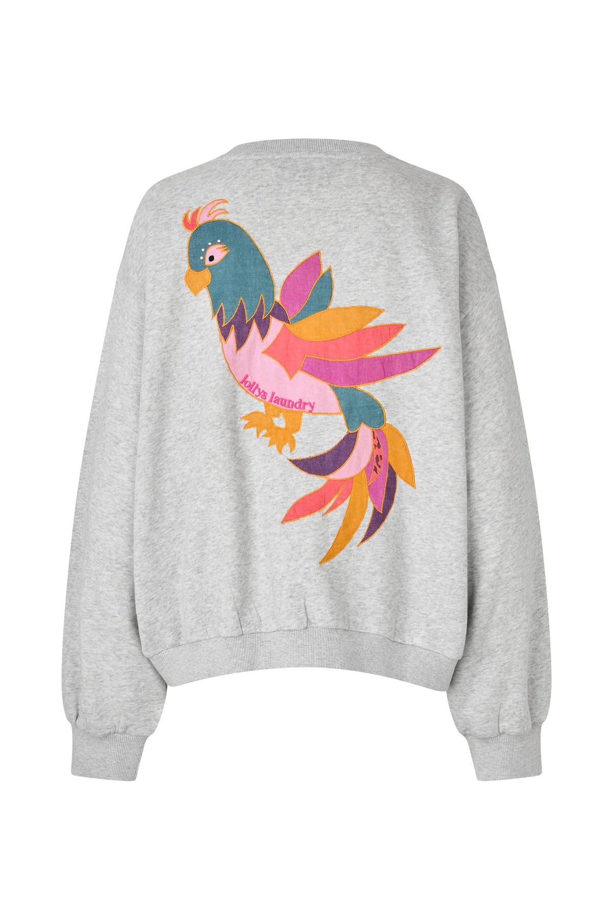 Lollys Laundry SydneyLL Cockatoo Sweatshirt Sweatshirt Hellgrau Melange