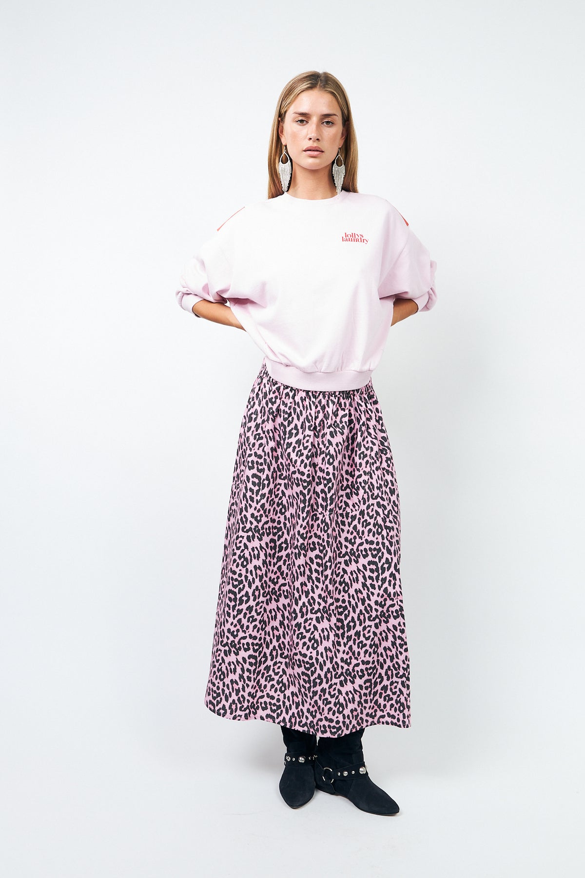 Lollys Laundry SydneyLL Sweatshirt Sweatshirt Rosa