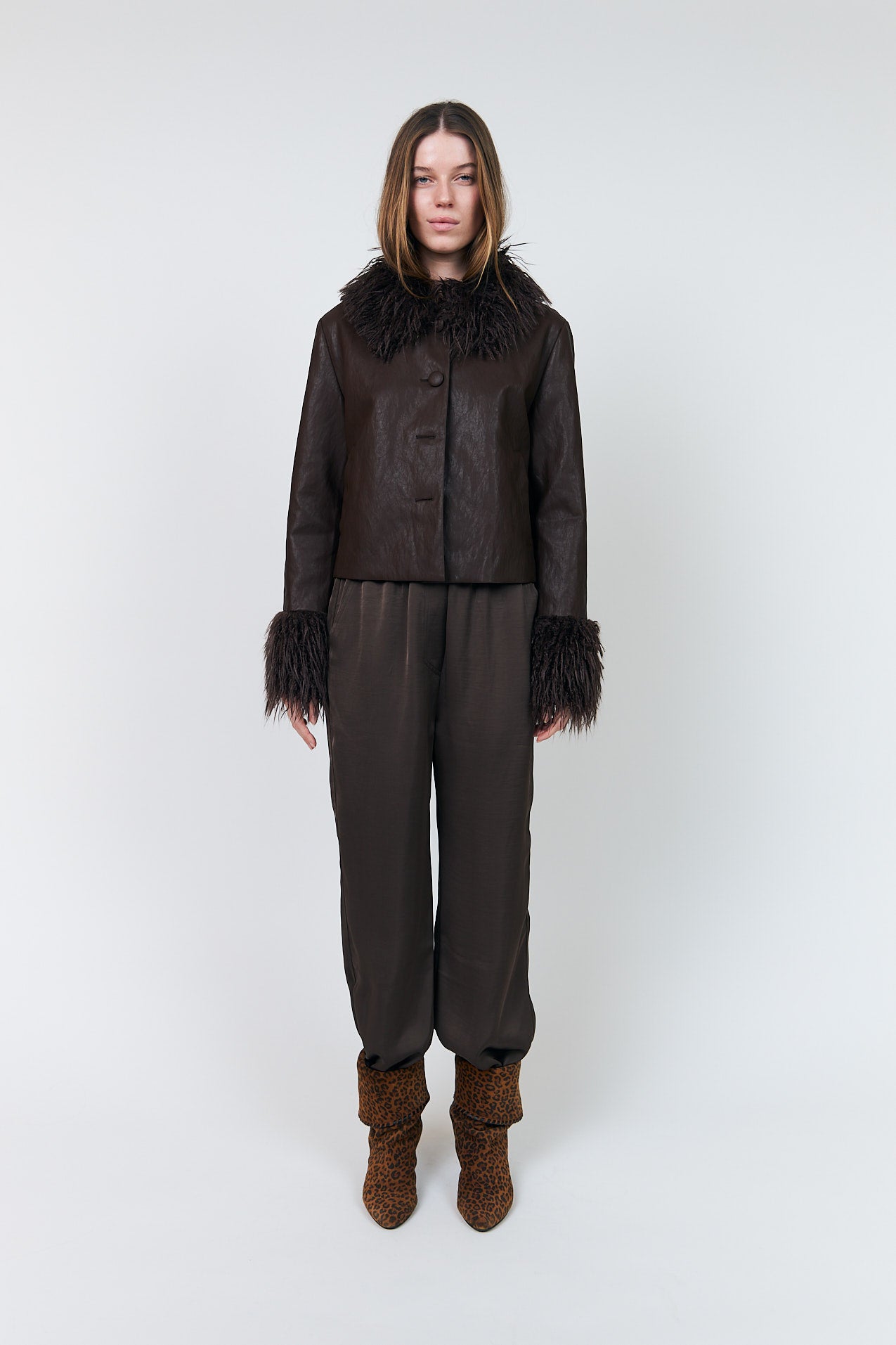 Lollys Laundry TalmaLL Hose Pants Dunkelbraun