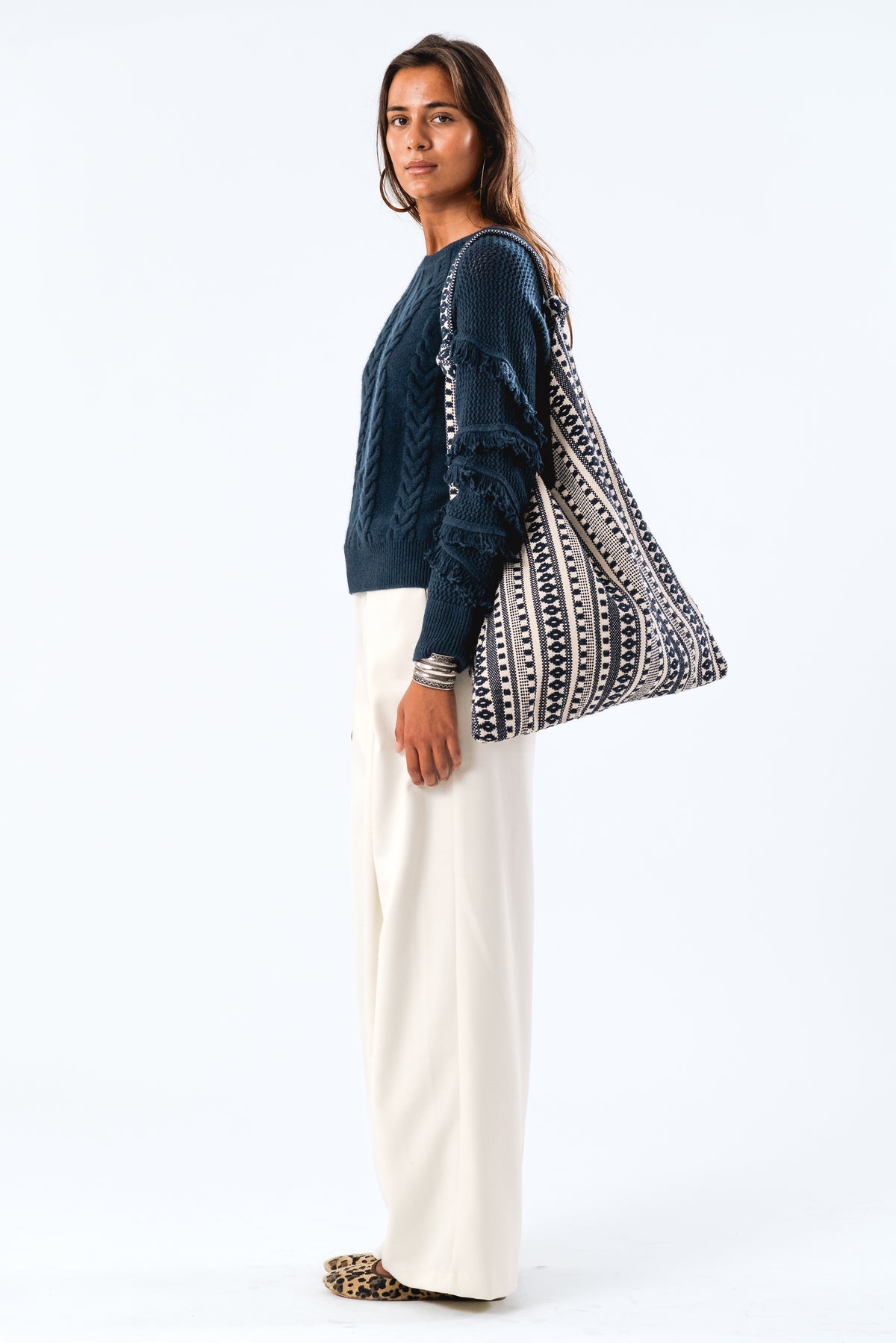 Lollys Laundry TayLL Hobo Bag Bag Streifen