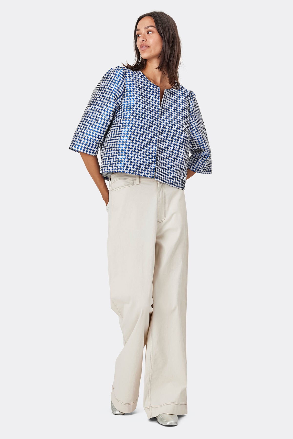 Lollys Laundry TrineLL Jacket 3/4 Jacket Karomuster